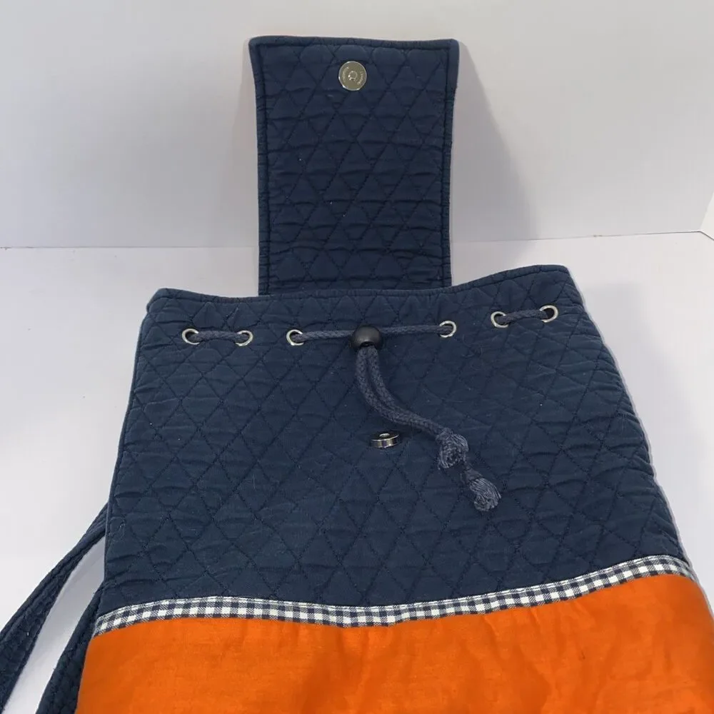 Auburn University Women’s Quilted Small Backpack Gameday Fan Gear Campus Casual